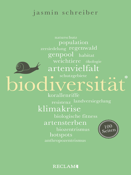 Titeldetails für Biodiversität nach Jasmin Schreiber - Verfügbar